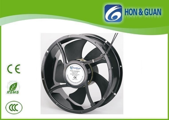 High Velocity  254x254x89mm Axial Cooling Fan for home , Electric Ball Bearing